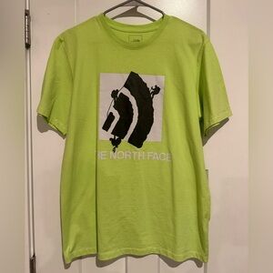 The North Face Men's Bright Green Short Sleeve Tee